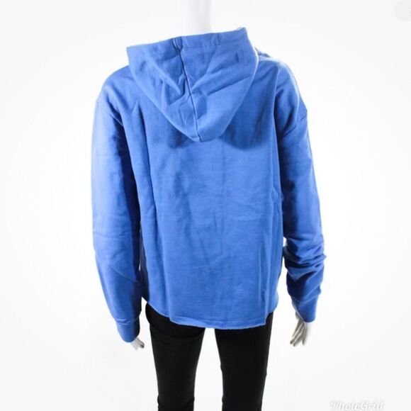 Revolve South Parade Charlie Sports Club Hoodie Ocean Blue Size S - Picture 5 of 10